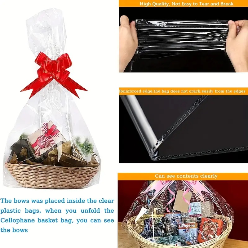 20/50 piece large clear cellop - Cellophane Wrap Clear incelemesi ve fiyatı