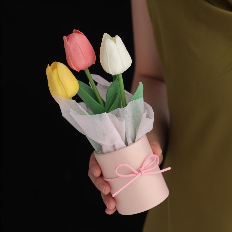 Tulip Flower Box Handmade Croc - Florist Supply Buckets incelemesi ve fiyatı