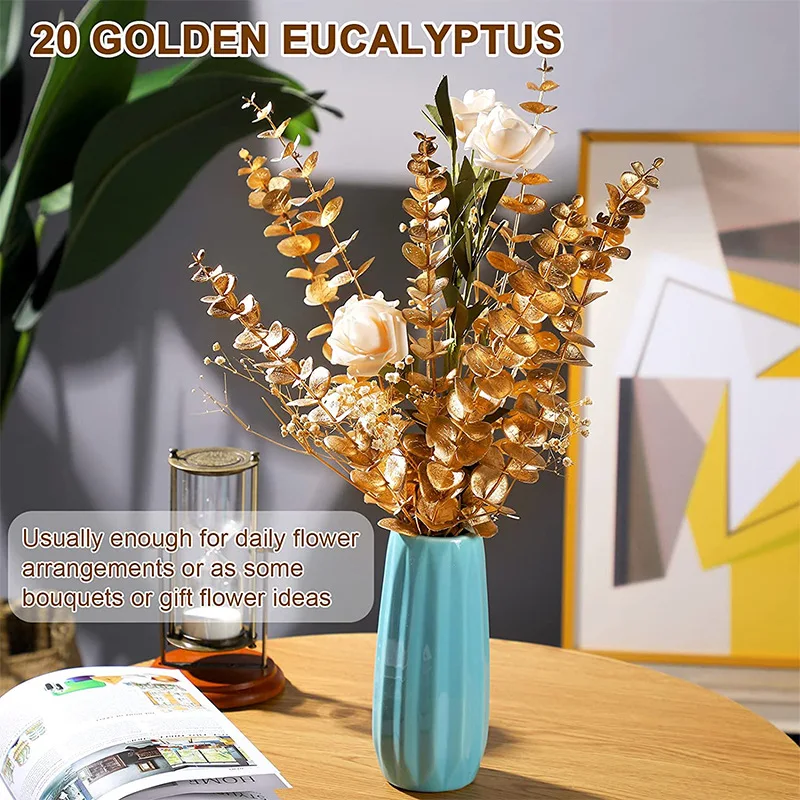 10pcs Artificial Eucalyptus Le - Florist Supp incelemesi ve fiyatı