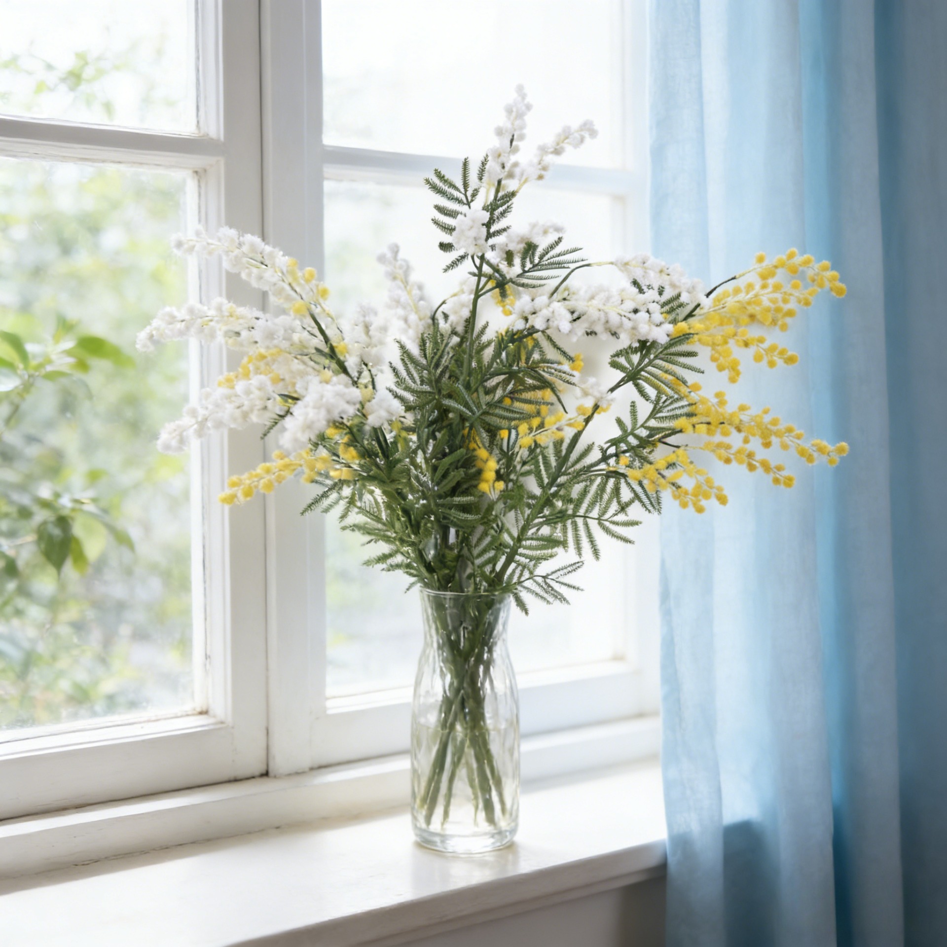33.5 Inch Artificial Mimosa Br - Florist Supp incelemesi ve fiyatı