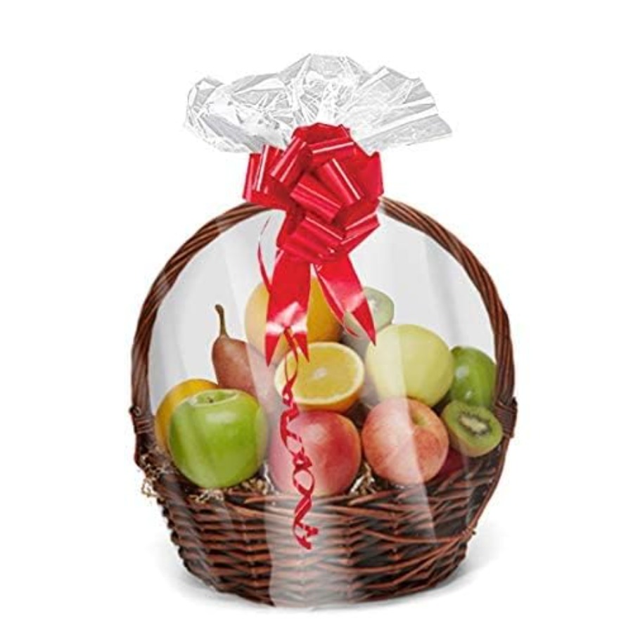 Shrink Wrap Basket Bags 20 Pac - Cellophane Wrap Clear incelemesi ve fiyatı