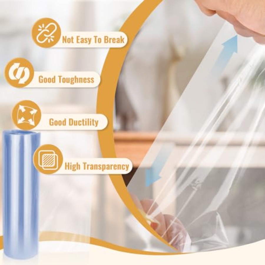 90PCS Shrink Wrap Bags for Chr - Cellophane Wrap Clear incelemesi ve fiyatı
