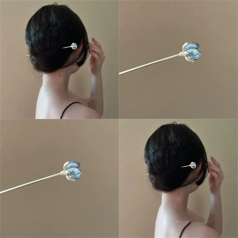 Blue Flower Hairpin, Daily Hai - Supply Florist incelemesi ve fiyatı