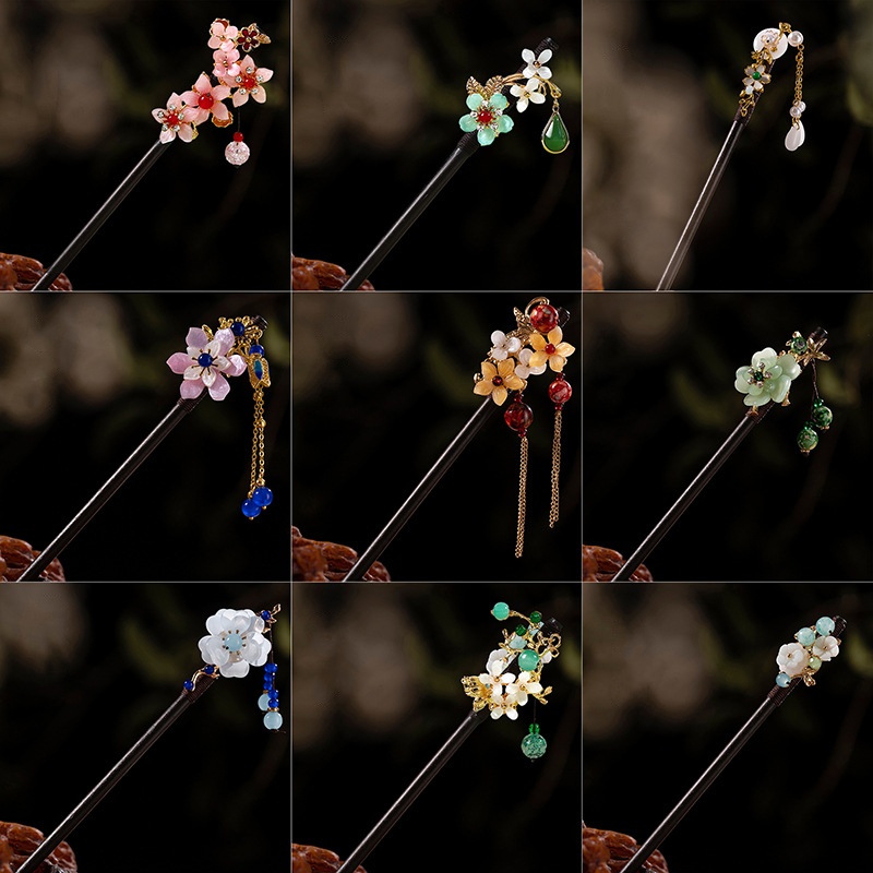 1Pc Wooden Hairpin Headdress f - Supply Florist incelemesi ve fiyatı