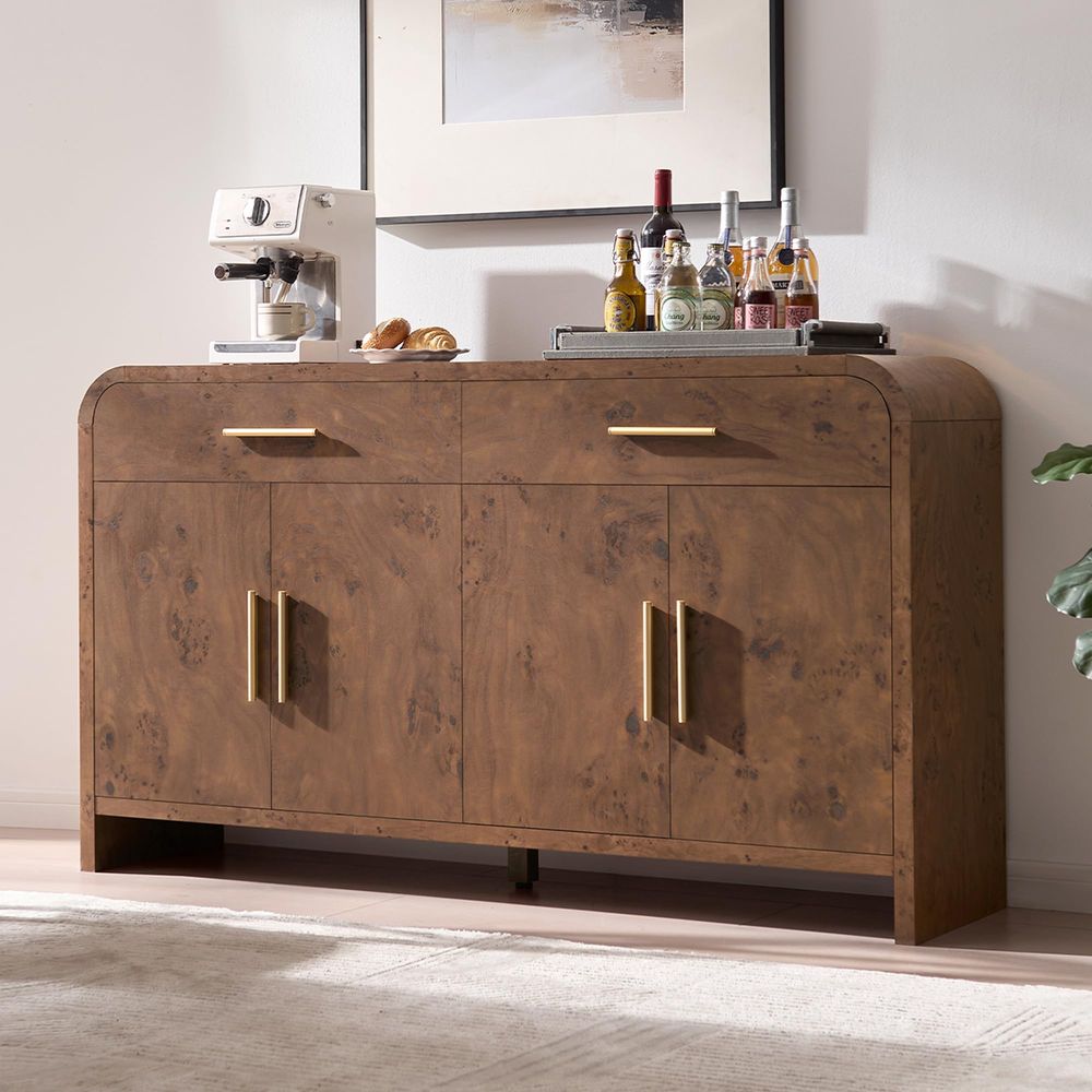 Sideboard Buffet Cabinet with  - B&J Florist Supply Nyc incelemesi ve fiyatı