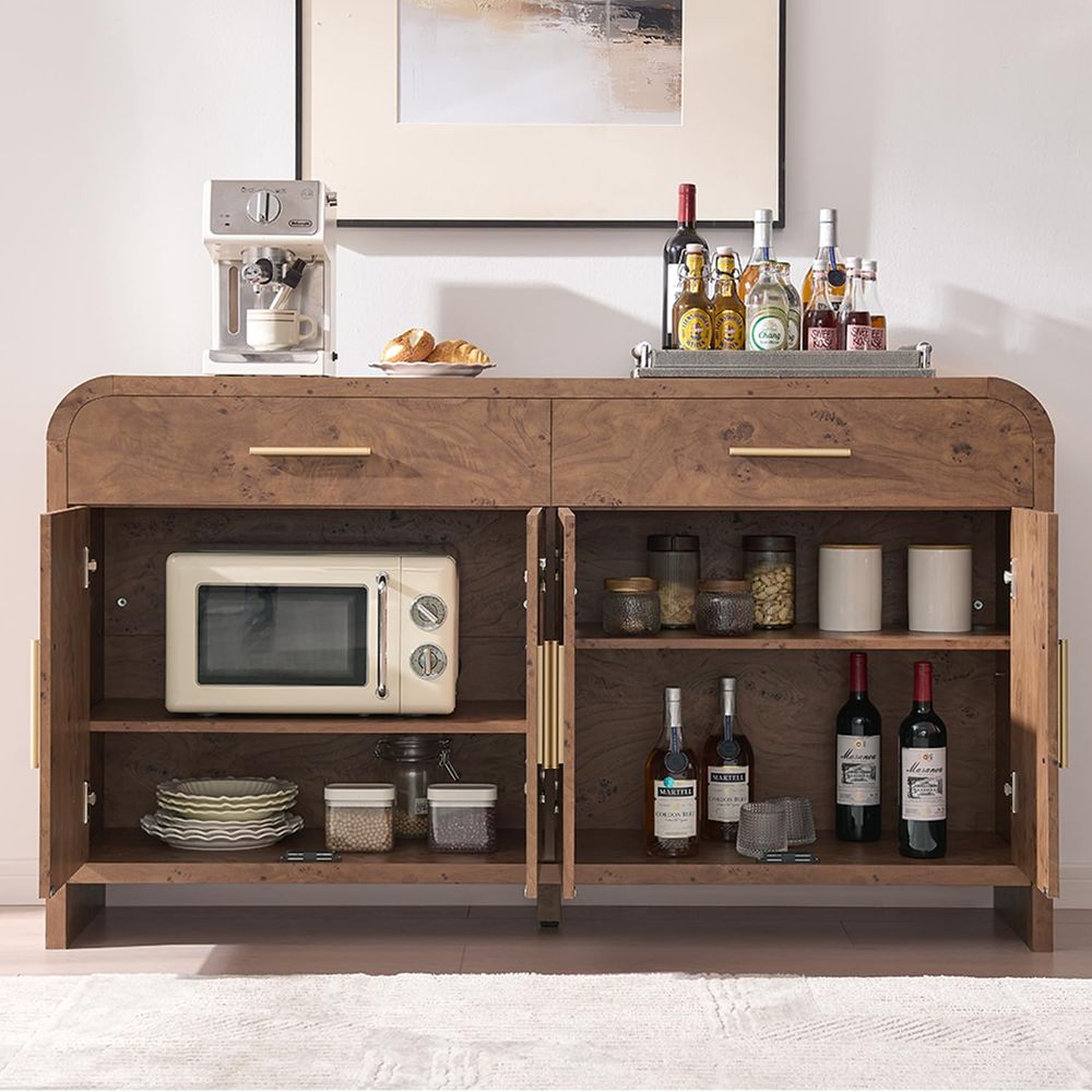Sideboard Buffet Cabinet with  - B&J Florist Supply Nyc incelemesi ve fiyatı