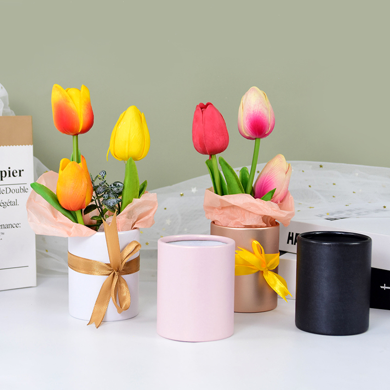 4pcs Mini Round Flower Box Gif - Florist Supply Buckets incelemesi ve fiyatı