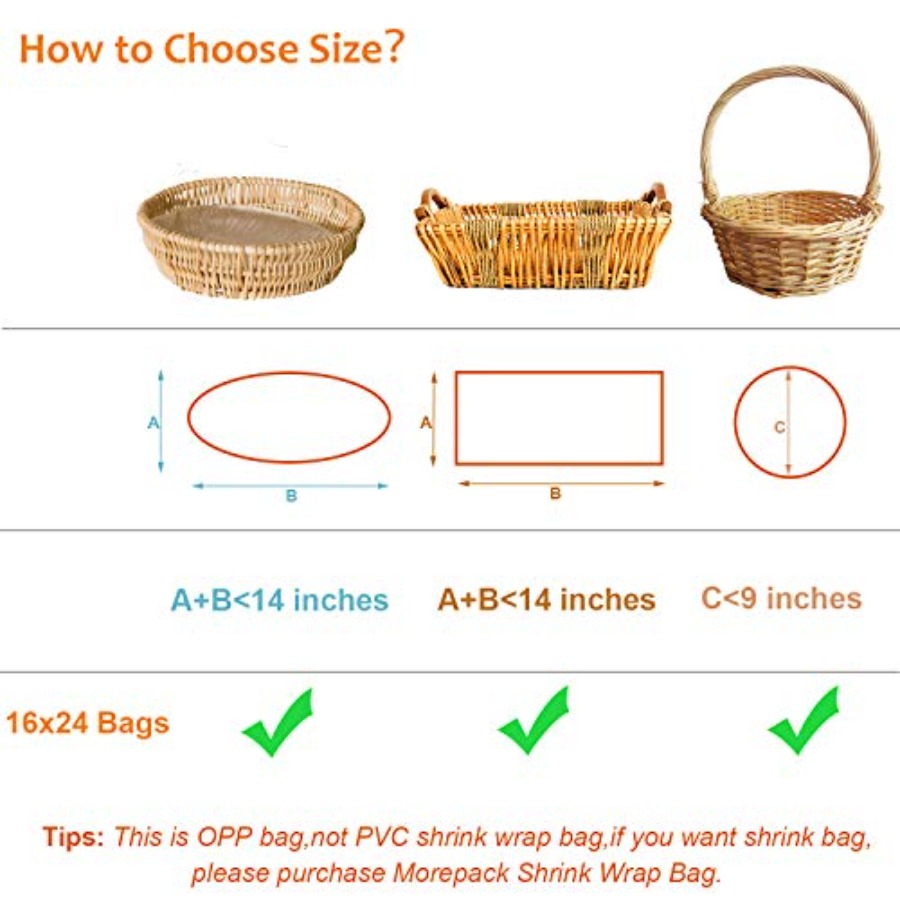 Cellophane Bags16x24 Inch 20 P - Cellophane Wrap Clear incelemesi ve fiyatı
