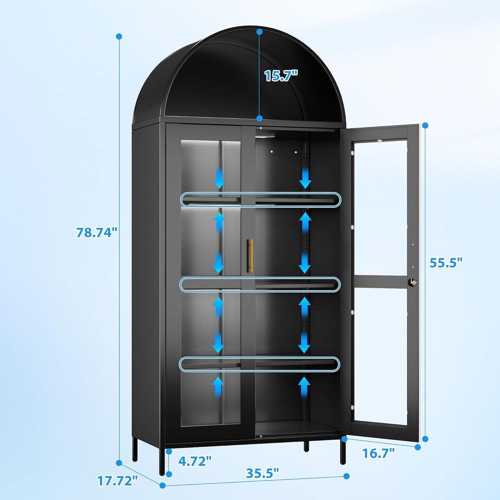 78.74 High Metal Arched Cabine - B&J Florist Supply Nyc incelemesi ve fiyatı