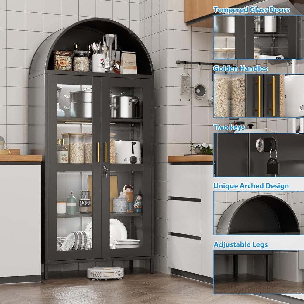 78.74 High Metal Arched Cabine - B&J Florist Supply Nyc incelemesi ve fiyatı