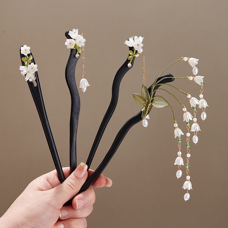 Wooden Flower Hairpin Vintage  - Supply Florist incelemesi ve fiyatı