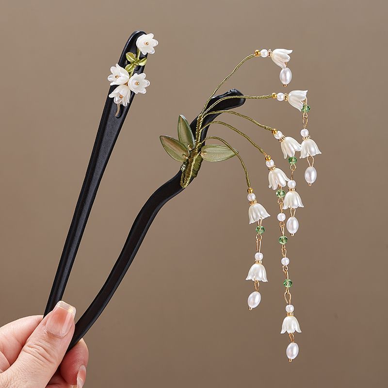 Wooden Flower Hairpin Vintage  - Supply Florist incelemesi ve fiyatı