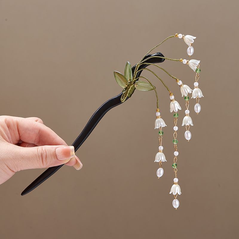 Wooden Flower Hairpin Vintage  - Supply Florist incelemesi ve fiyatı