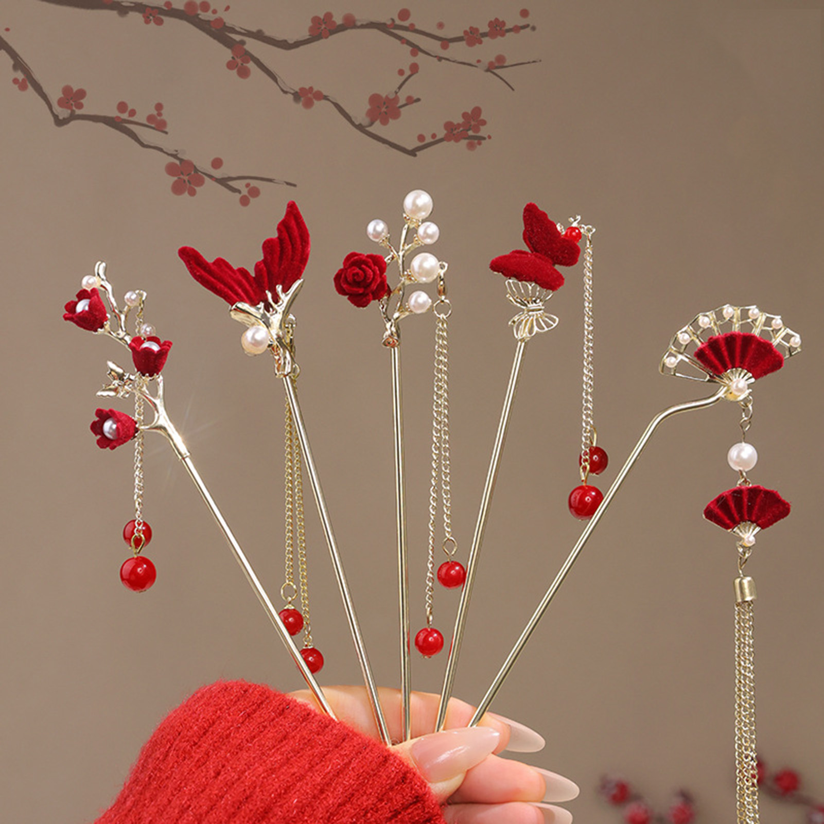 Chinese Style Rose Flower Hair - Supply Florist incelemesi ve fiyatı