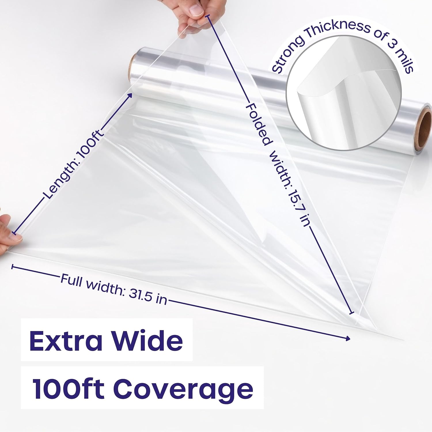 Clear Cellophane Wrap Roll 31. - Cellophane Wrap Clear incelemesi ve fiyatı