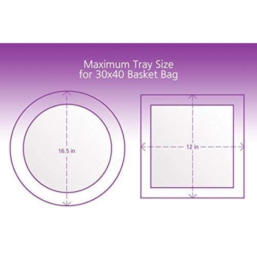 Clear Basket Bags, 5 Pack Larg - Cellophane Wrap Clear incelemesi ve fiyatı