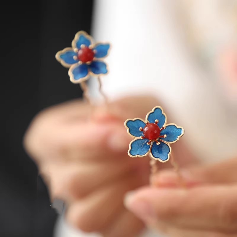 Blue Flower Ancient-Style Hanf - Supply Florist incelemesi ve fiyatı