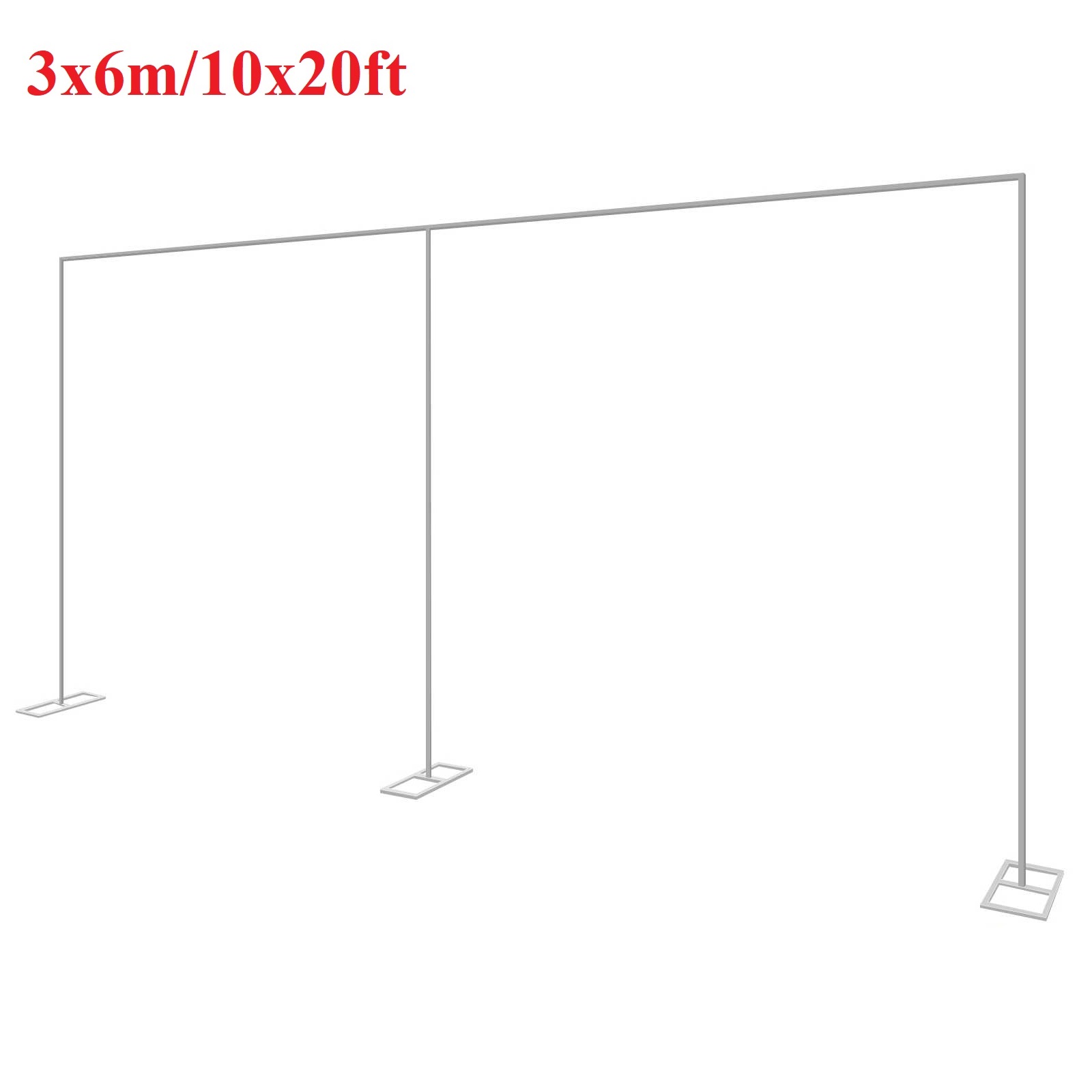 3x6m/10x20ft Metal Wedding Arc - Florist Supp incelemesi ve fiyatı