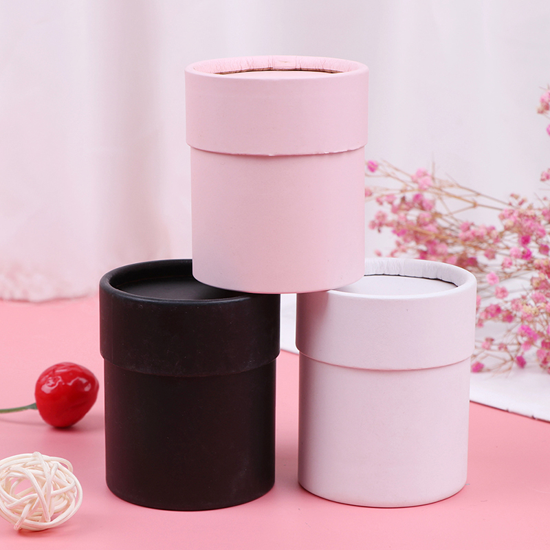 Round Flower Paper Box With Li - Florist Supply Buckets incelemesi ve fiyatı