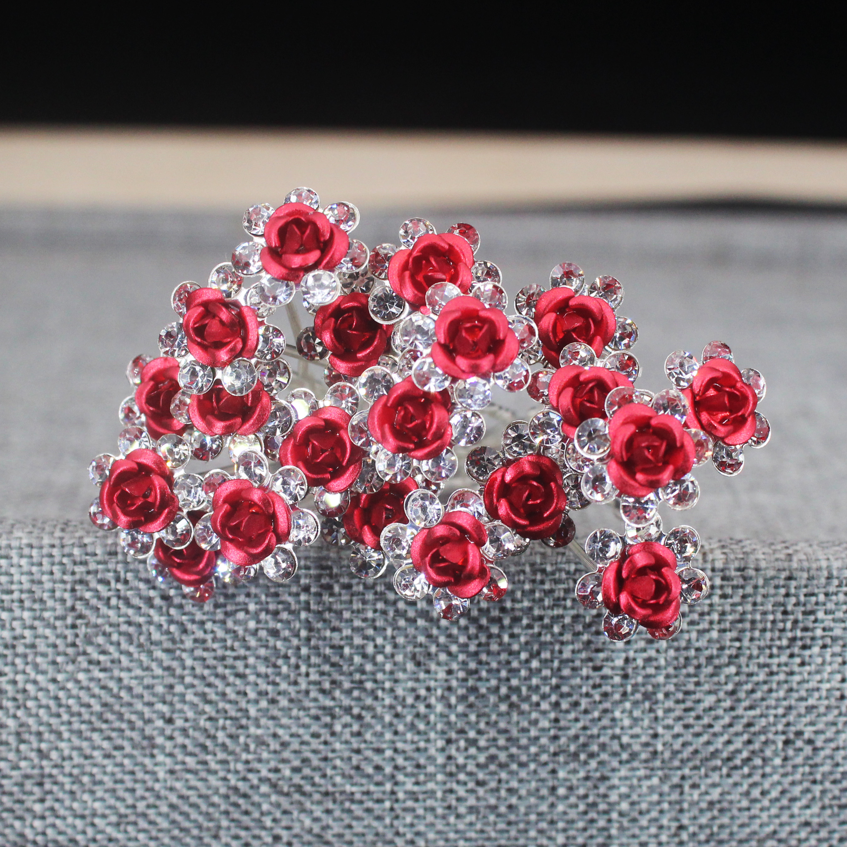 20PCS Rose Flower Rhinestone H - Supply Florist incelemesi ve fiyatı