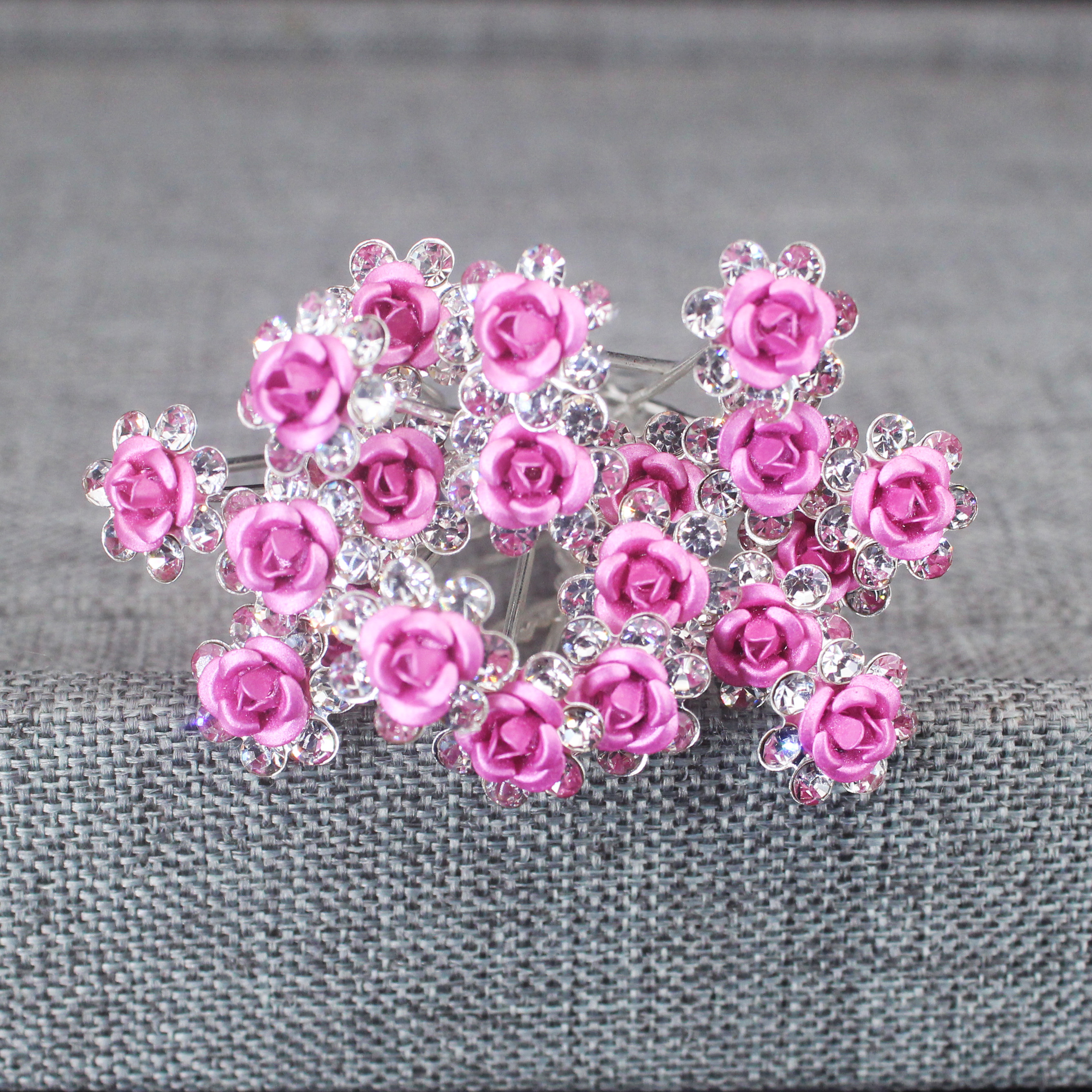 20PCS Rose Flower Rhinestone H - Supply Florist incelemesi ve fiyatı