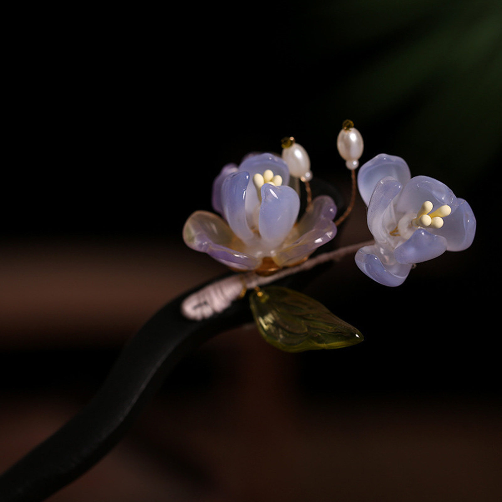 Vintage Wooden Flower Hairpin  - Supply Florist incelemesi ve fiyatı